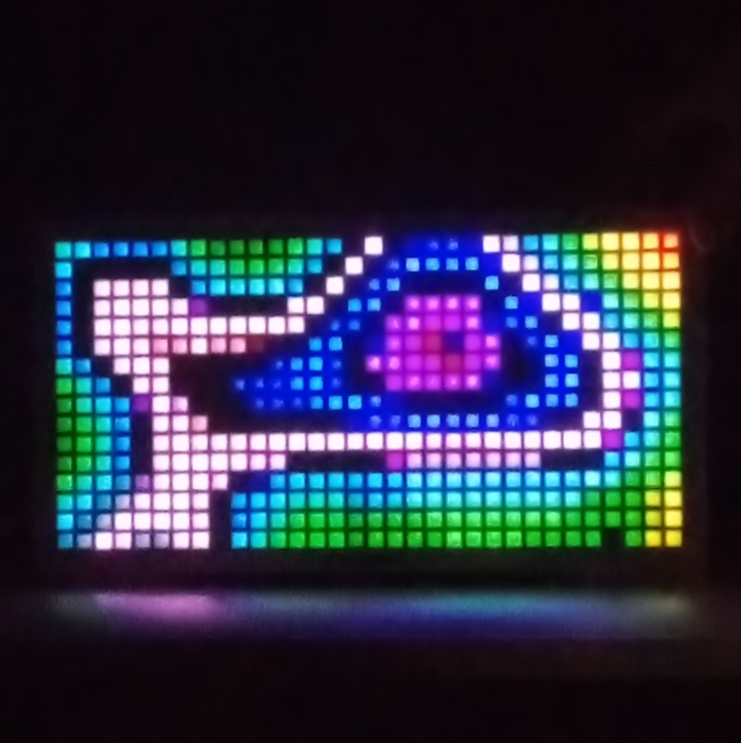 SV-32matrix: 512 LED Audio Spectrum Analyzer & Light Effect Generator