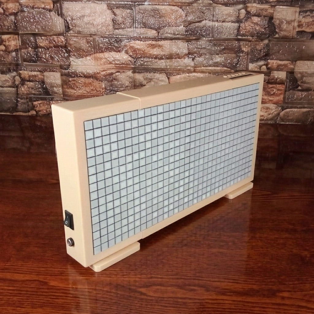 Audio Reactive LED Matrix Display | Music Sync Pixel Art Lamp, ESP32 Smart Home Decor