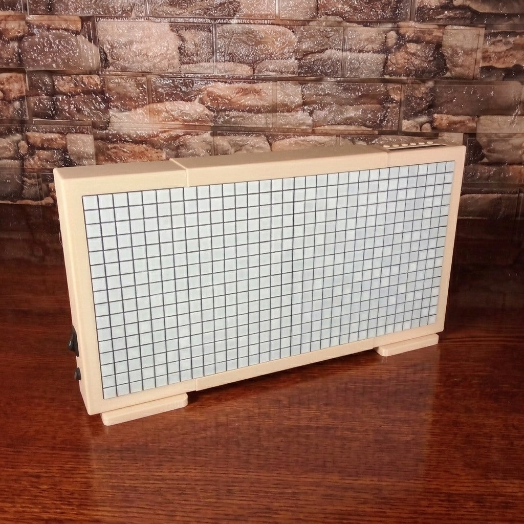 Audio Reactive LED Matrix Display | Music Sync Pixel Art Lamp, ESP32 Smart Home Decor
