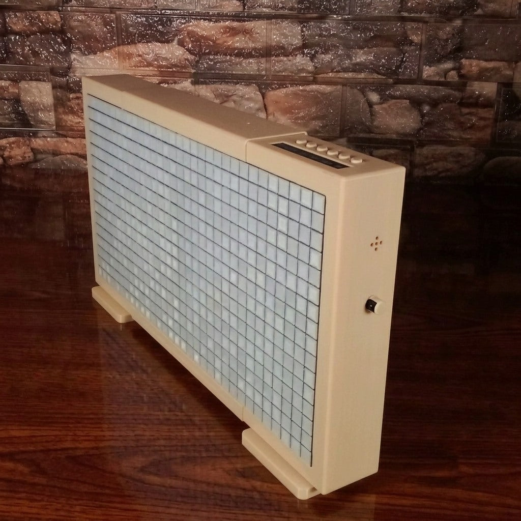 Audio Reactive LED Matrix Display | Music Sync Pixel Art Lamp, ESP32 Smart Home Decor