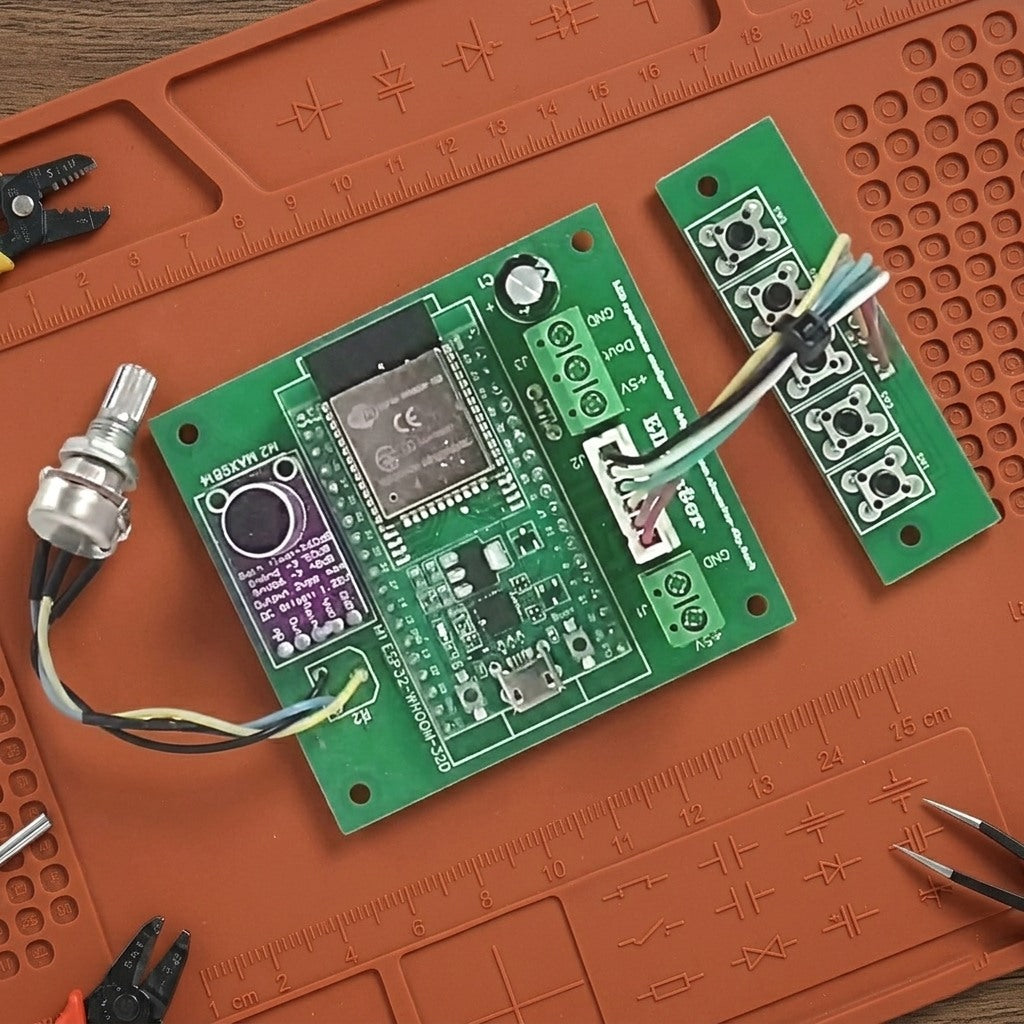 ESP32 Audio Spectrum Visualizer Controller — The "Brain" for DIY LED Towers