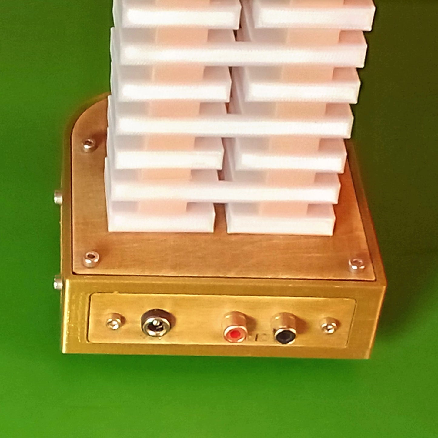 Stereo LED VU Meter VU-30S: Dual Channel Audio Visualizer