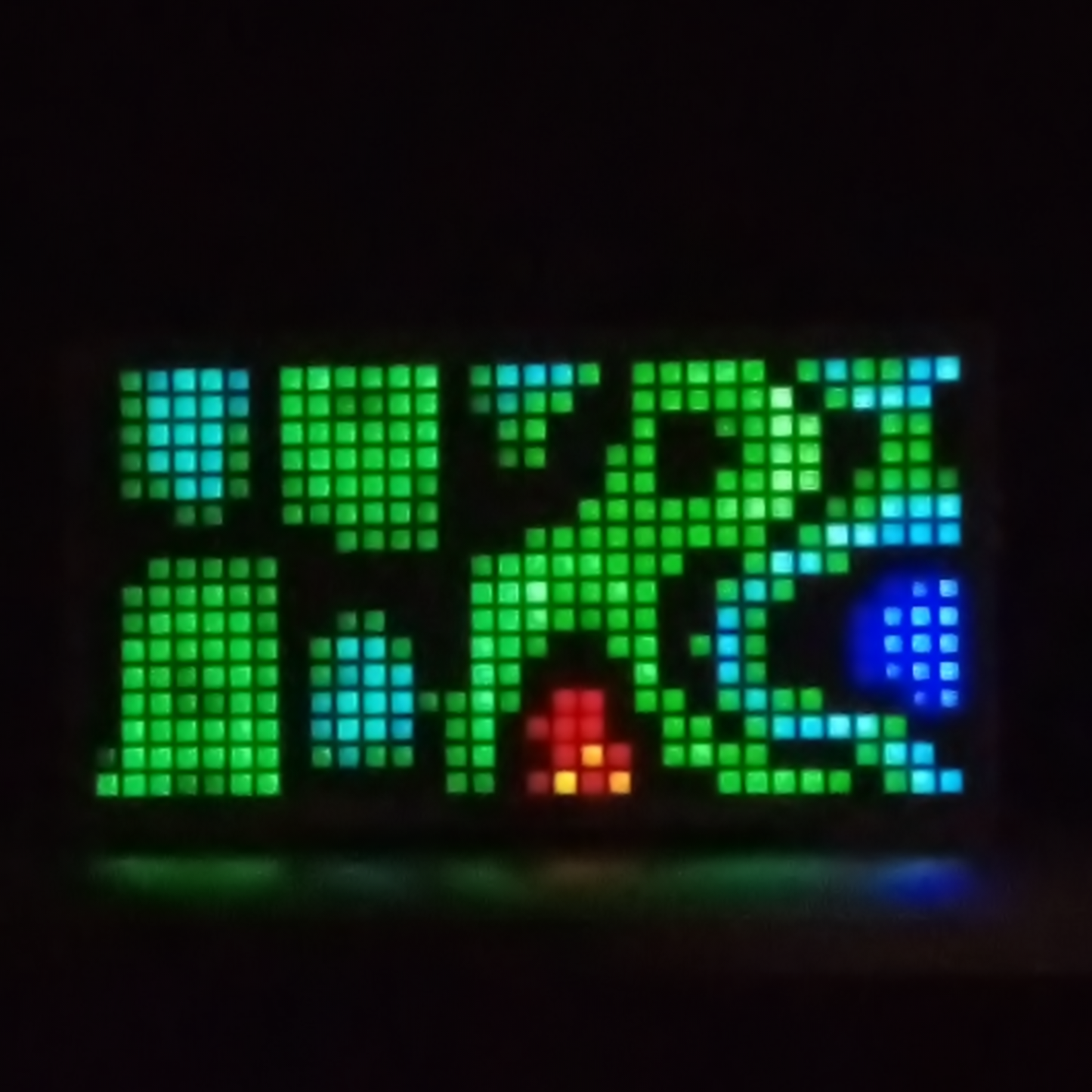 SV-32matrix: 512 LED Audio Spectrum Analyzer & Light Effect Generator