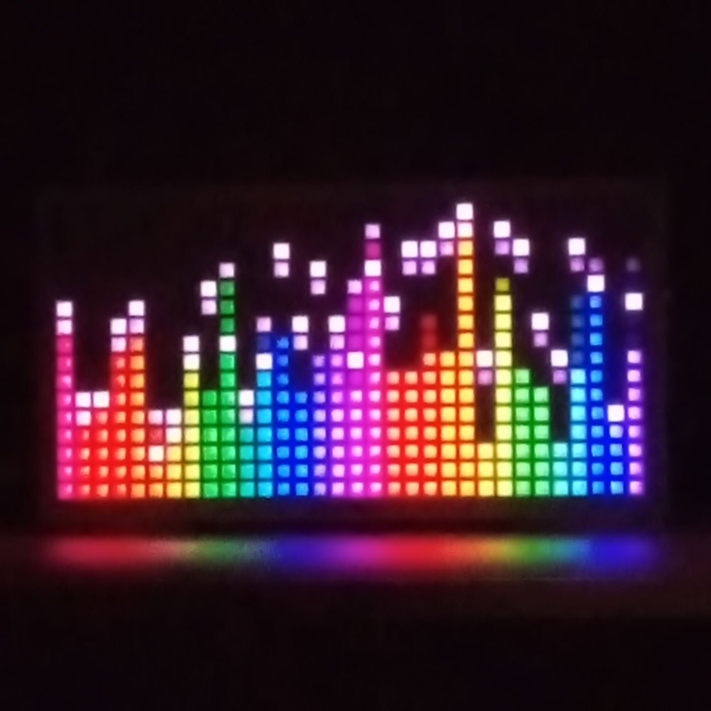 SV-32matrix: 512 LED Audio Spectrum Analyzer & Light Effect Generator