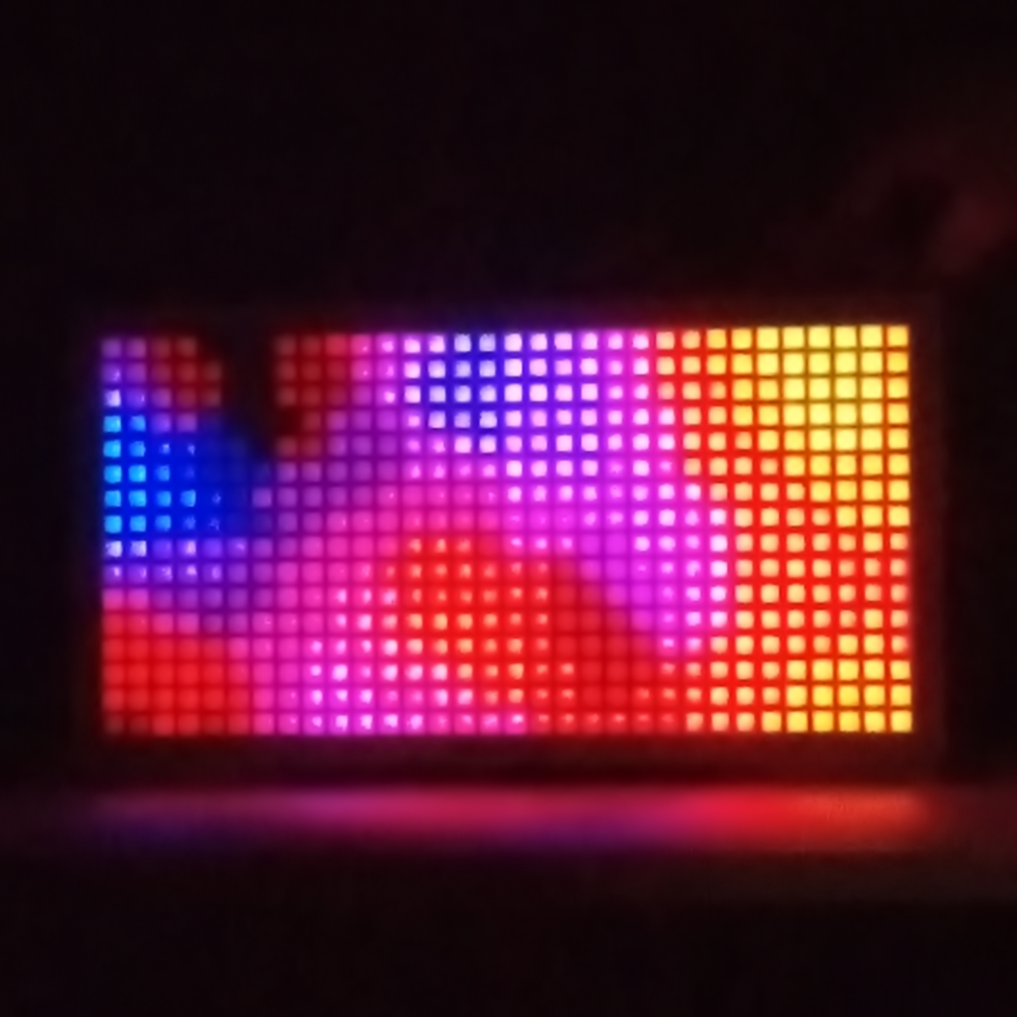 SV-32matrix: 512 LED Audio Spectrum Analyzer & Light Effect Generator