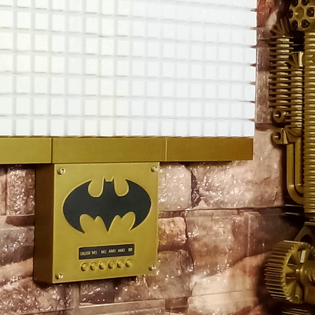 Audio-reactive 3D LED matrix "BATMAN" (20x20)