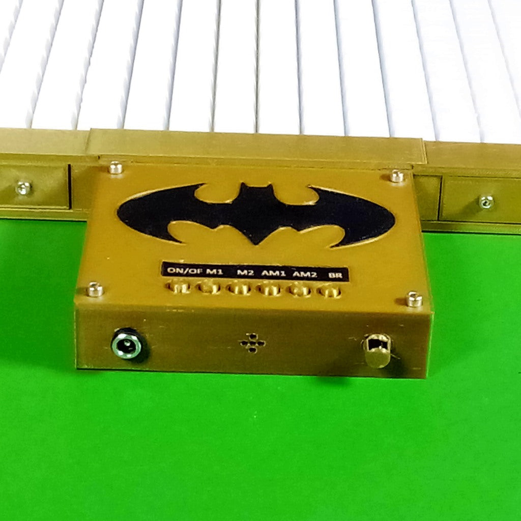 Audio-reactive 3D LED matrix "BATMAN" (20x20)