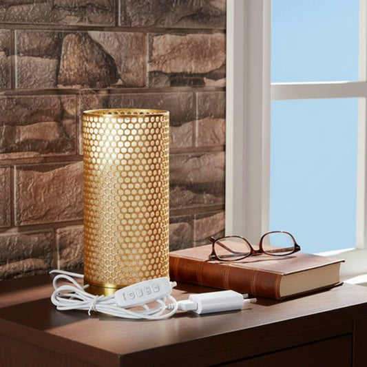 Elegant Mesh Lantern: 3D-Printed Warm Ambient Night Light