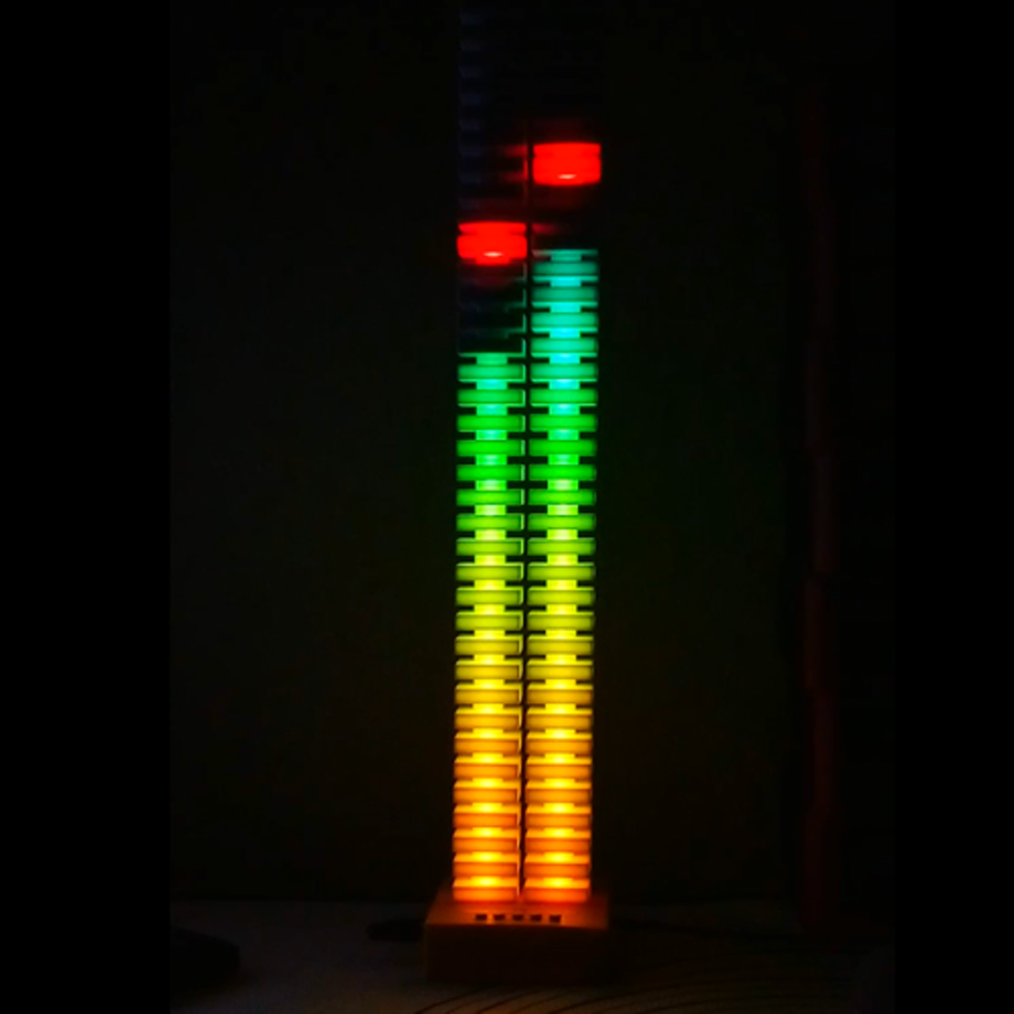 Stereo LED VU Meter VU-30S: Dual Channel Audio Visualizer