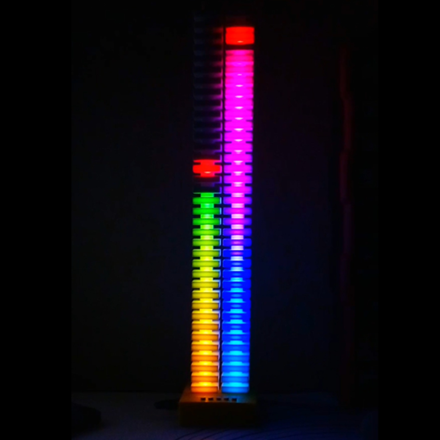 Stereo LED VU Meter VU-30S: Dual Channel Audio Visualizer