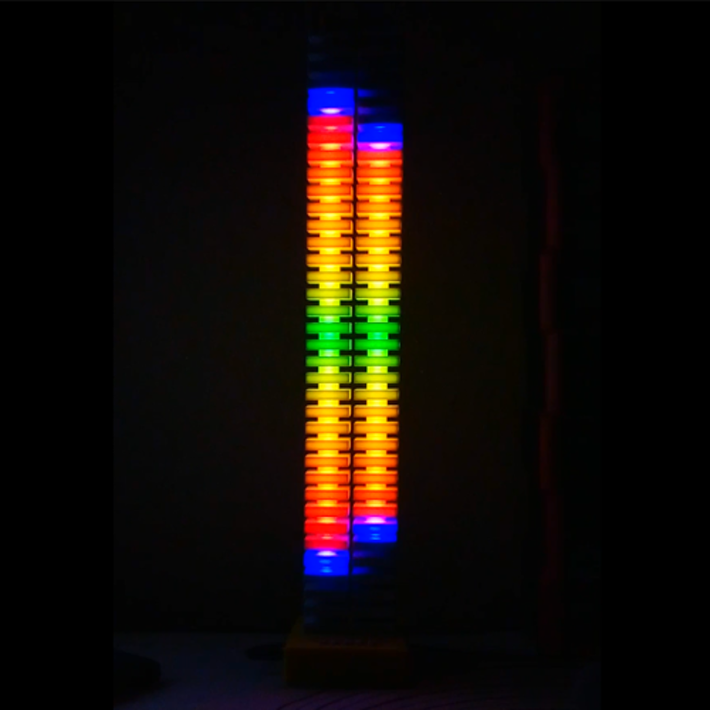 Stereo LED VU Meter VU-30S: Dual Channel Audio Visualizer